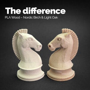 Addnorth PLA Wood Filament trä 1,75 mm, 500 g