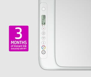 HP DeskJet 2810e Instant Ink trådlös färgskrivare, scanner, WiFi