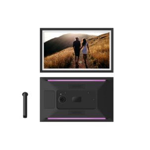 Exibel digital fotoramme 15,6 tommer med LED