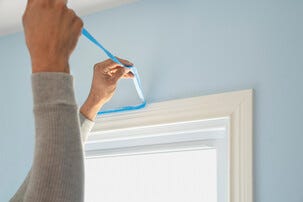 ScotchBlue blå maskeringsteip utendørs, smal, 24 mm × 41 m