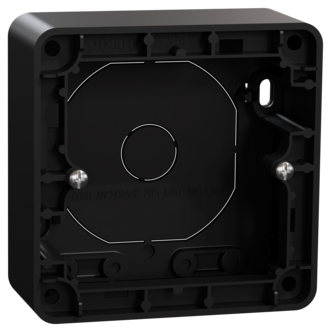 Elko RS forhøyningsramme for dimmer 35 mm, svart