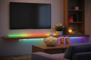 Deltaco Smart LED-valonauha neon RGB ulos, 5 m