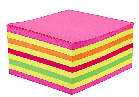 Post-it kube