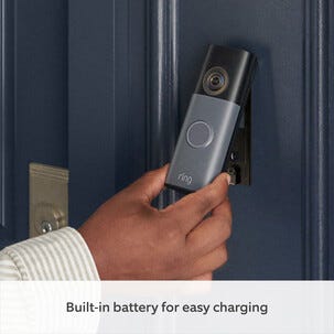 Ring Video Doorbell dørklokke med kamera 2k, chime og wifi
