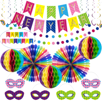 Dekoration till barnkalas och temafester, Regnbåge