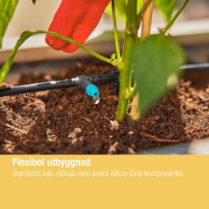 Gardena Micro-Drip bevattning terrass, balkong, 30 plantor