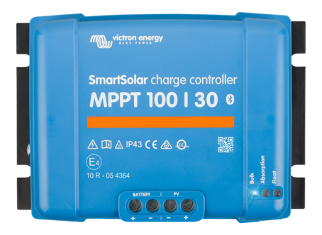Victron SmartSolar MPPT 100/30 solcelleregulator, 12 V / 24 V