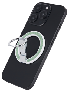 Anmiki glitter ringhållare magnet med mobilgrepp, mobilställ