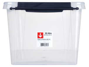 Muovilaatikko ja kansi