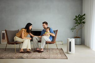 Blueair ComfortPure T10i Ilmanpuhdistin, viilennin lämmitin, 78 m2