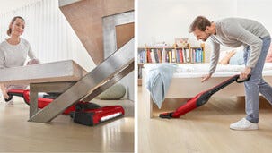 Bosch Flexxo Gen2 skaftstøvsuger BBH3ZOO28 28 V, rød