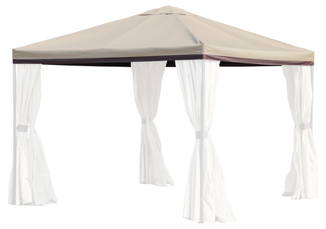 Tak till paviljong 31-9263-1, 3x3 m