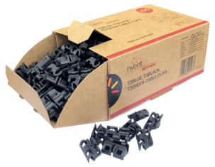 nVent Raychem kabelklemme til gulvvarme, svart, 250-pakning