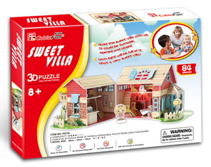 3D-pussel villa