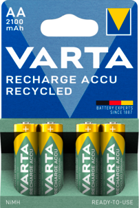 Akkuparisto AA/HR6 VARTA Recycled