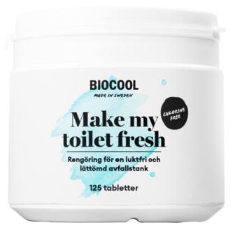 BioCool Make my toilet fresh sanitetstabletter till toaletter och tankar