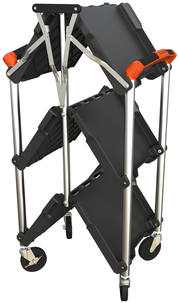 Hyllyvaunu, kokoontaitettava työkaluvaunu