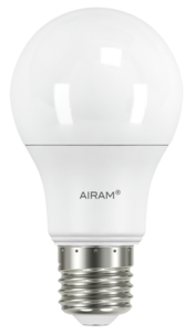 Airam-lamppu LED E27, himmennettävä, 7,3 W, neutraalin valkoinen