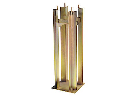 Markfeste galvanisert, høyde 50 cm