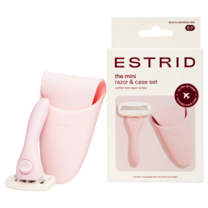 Estrid Mini rakhyvel med resefodral