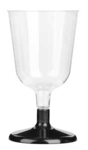 Muovinen viinilasi 15 cl