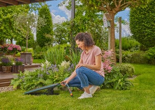 Gardena RollUp M Maahan kaivettava letkulaatikko, letkukela 20 metriä