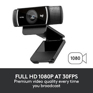 Logitech C922 Pro HD Stream Webcam med Full HD
