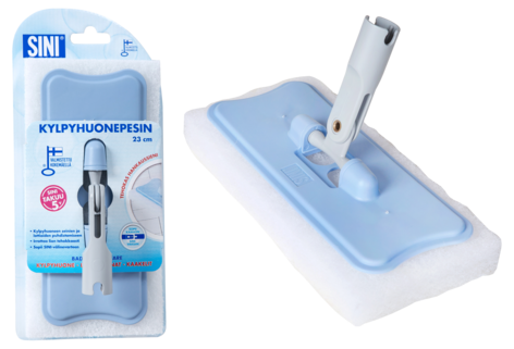 Sini svampmopp uten skaft til baderom, 23 cm
