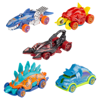 Hot Wheels bilar, 5-pack, osorterat, från 3 år