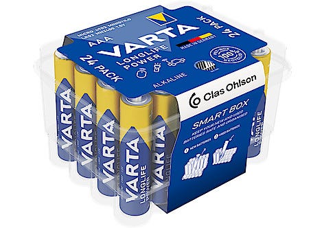 Varta Longlife Power batteri, 24-pack