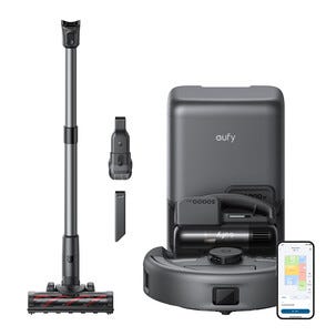 Eufy E20 3-i-1 robotdammsugare, mopp, handdammsugare