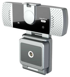 Webkamera QHD med støyreduserende mikrofon, Exibel