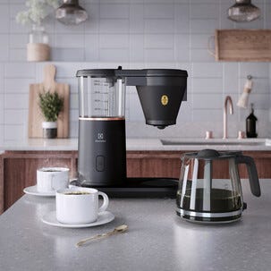 Electrolux Explore 7 kaffetrakter, 9 kopper, svart