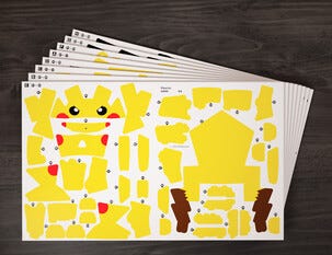 4D Build Pokémon Pikachu 3D-puslespill 201 biter, fra 12 år