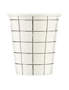 Kertakäyttömuki Grid, 23 cl