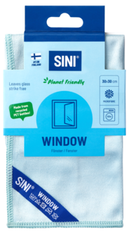 Sini mikrofiberduk för fönster 30 x 30 cm, 1-pack