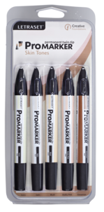 Tuschpenna Letraset ProMarker Skin tones