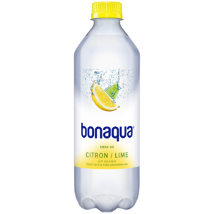 Bonaqua Citron Lime kolsyrat vatten, 0,5 l