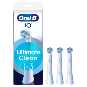 Oral-B iO Ultimate clean borsthuvud, vit