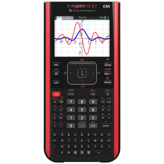 Texas Instruments TI-Nspire CX II-T CAS grafisk kalkulator