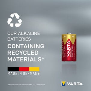 Varta Longlife Max Power C/LR14, 2-pack