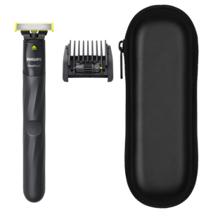 Philips OneBlade face QP1864/65 skjeggtrimmer og barberhøvel, svart