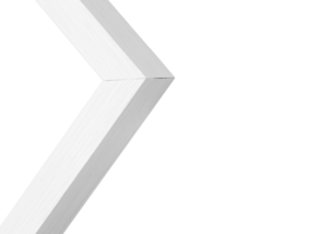 Fotoram Stockholm, vit