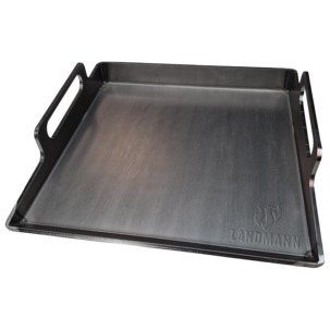 Landmann stekbord för grill, kolstål, 40 x 39 cm