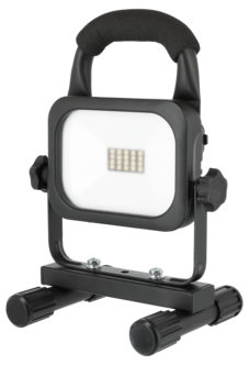 Ladattava LED-työvalaisin 10 W ja varavirtalähde