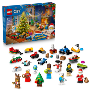 LEGO City Adventskalender 2025, från 5 år