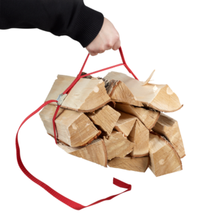 Spännrem med bärögla 18 mm x 1,5 m röd, 2-pack