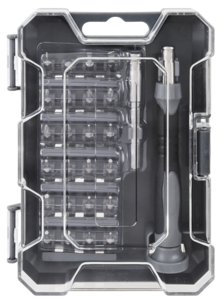 Ruuvimeisseli, 24 ruuvauskärkeä