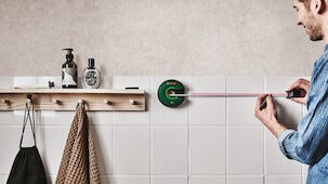 Bosch Atino-sats, linjelaser och extra gelkuddar