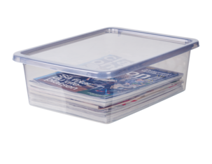 Förvaringslåda Modul, rökfärgad